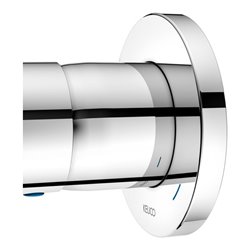 Keuco Einhebelmischer UP DN15 IXMO 59551 m.rd. Rosette/Soft verchromt