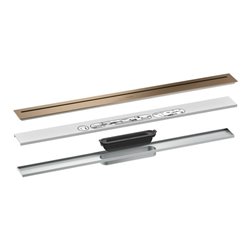 hansgrohe Fertigset Duschrinne AXOR Drain 800mm BRG