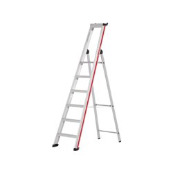 Hymer Stufenstehleiter mit Plattform, einseitig begehbar