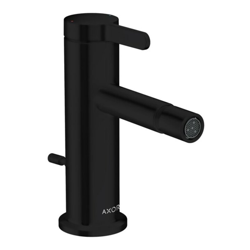 hansgrohe Bidet-Einhebelmischer Axor One Ausl. 113mm, m Zugst.Abl.Gar., matt-sw