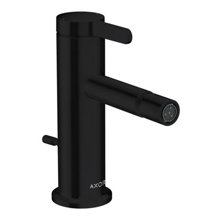 hansgrohe Bidet-Einhebelmischer Axor One Ausl. 113mm, m Zugst.Abl.Gar., matt-sw