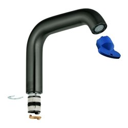 Grohe Auslauf 13374 hard graphite gebürstet