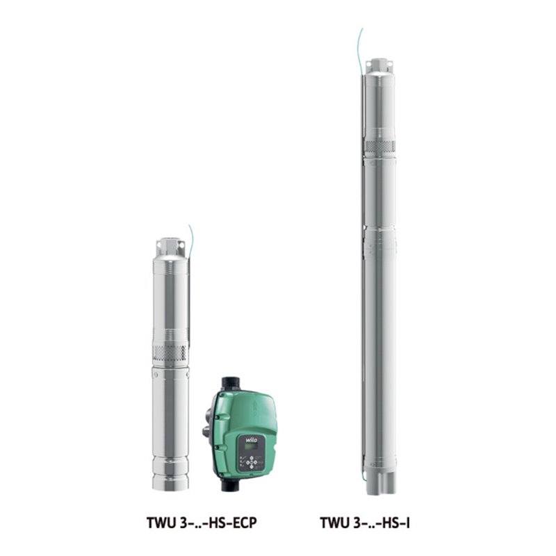 Wilo Unterwassermotorpumpe Sub TWU 3-0504-HS-I, 1,5 kW, Rp 1