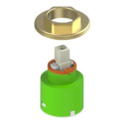 Keuco Mischwasserkartusche Ersatzt.ARM 50100 m. Kartuschenmutter, passend zu 54924