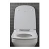 Duravit Wand-WC, Tiefspüler Set DuraStyle mit WC-Sitz, weiß