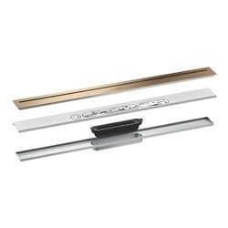 hansgrohe Fertigset Duschrinne AXOR Drain 800mm PRG