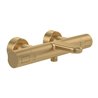 V&B V&B Wannen-Thermostat Universal Taps& Fittings rd, verst. Regler, Wandmont., brush. gol