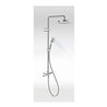 Duravit Duschsystem 1000 Ausl. 354mm, mit Brausethermostat, chrom
