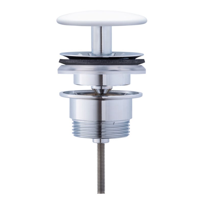 Duravit Schaftventil d 72mm, f WT o. ÜL, weiß Seidenmatt