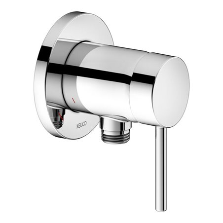 Keuco IXMO_solo Einhebelmischer IXMO 59552 m.Schlauchans./rd. Griff Soft verchromt