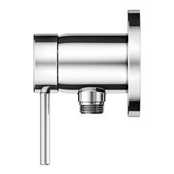 Keuco IXMO_solo Einhebelmischer IXMO 59552 m.Schlauchans./rd. Griff Soft verchromt