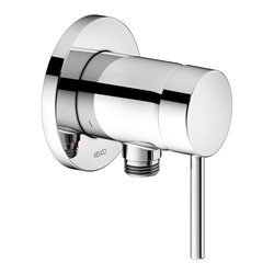 Keuco IXMO_solo Einhebelmischer IXMO 59552 m.Schlauchans./rd. Griff Soft verchromt