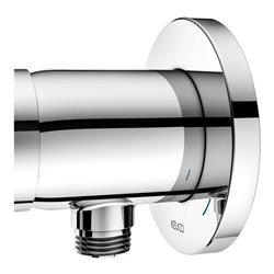 Keuco IXMO_solo Einhebelmischer IXMO 59552 m.Schlauchans./rd. Griff Soft verchromt