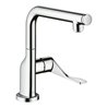 hansgrohe Spültisch-Einhebelmischer 230 Sel. Axor Citterio mit Schwenkauslauf, Edelstahl-Optik