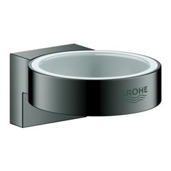 Grohe Halter Selection hd graphite, für Glas und, Seifenspender