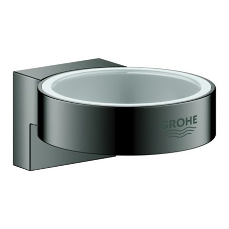 Grohe Halter Selection hd graphite, für Glas und, Seifenspender