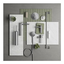 Duravit Handbrause 3jet 110 MinusFlow 245mm, A-Gew G 1/2, D 110mm, ES geb.