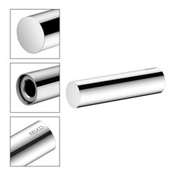 Keuco Toilettenpapier-Ersatzrollenhalter REVA verchromt, für Rollenbreite 100/120mm