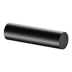 Keuco Toilettenpapier-Ersatzrollenhalter REVA schwarz matt, für Rollenbreite 100/120mm