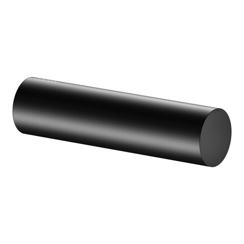 Keuco Toilettenpapier-Ersatzrollenhalter REVA schwarz matt, für Rollenbreite 100/120mm