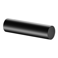 Keuco Toilettenpapier-Ersatzrollenhalter REVA schwarz matt, für Rollenbreite 100/120mm