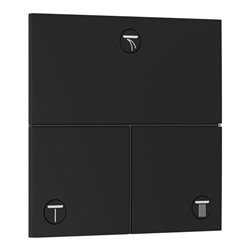 hansgrohe Ventil ShowerSelect Comfort E UP, für 3 Verbraucher, mattschwarz