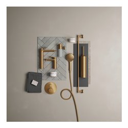 Duravit Handbrause 3jet 110 MinusFlow 245mm, A-Gew G 1/2, D 110mm, bron geb.