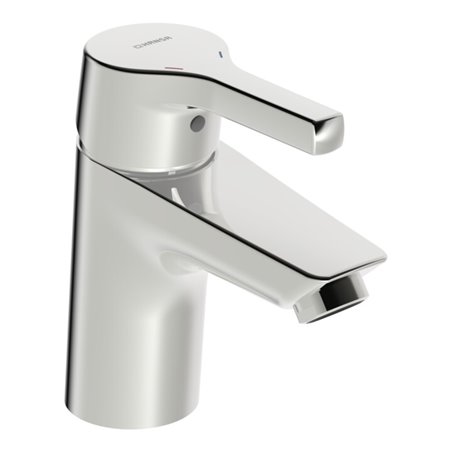 Hansa Waschtisch-Einhebelmischer HANSAPALENO o. Abl-Garnitur, Ausladung 103mm, chrom