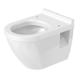 Duravit Wand-WC, Tiefspüler Starck 3 36,5x54,5cm, 6 l, Bef.-Abstand 23cm, we