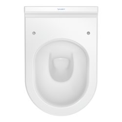 Duravit Wand-WC, Tiefspüler Starck 3 36,5x54,5cm, 6 l, Bef.-Abstand 23cm, we