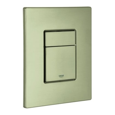 Grohe Abdeckplatte 42371 mit Drucktaste nickel gebürstet