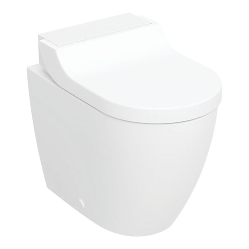 Geberit WC-Komp. AquaClean Tuma Comfort mit Stand-WC, tief, weiß-alpin