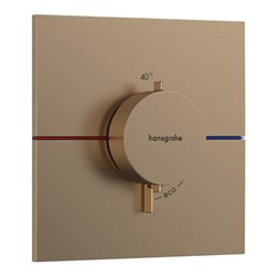 hansgrohe Ventil ShowerSelect Comfort E UP, für 3 Verbraucher, brushed bronze