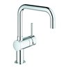 Grohe Spültisch-Einhebelmischer Minta 1/2', U-Auslauf, chrom