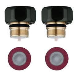 Grohe Rückflussverhinderer 47189 2 Stück hard graphite gebürstet