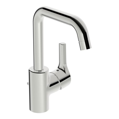 Hansa Waschtisch-Einhebelmischer HANSAPALENO He stl, m Abl-Garnitur, Ausl. 152mm, chr