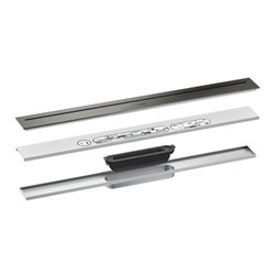 hansgrohe Fertigset Duschrinne AXOR Drain 700mm PBC