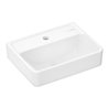 hansgrohe Handwaschbecken Xanuia Q 450x340mm, m Hahnl., ohne Überlauf, weiß