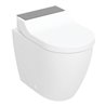 Geberit WC-Komp. AquaClean Tuma Comfort mit Stand-WC, tief, schwarz