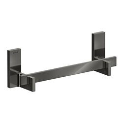 hansgrohe Haltegriff Axor Uni. Rectangular 340mm, Wandmont., polished black chrome