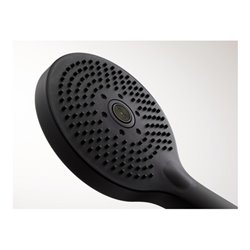 Duravit Handbrause 3jet Click 120 MinusFlow 240mm, Anschl.-G. G 1/2, schwarz matt