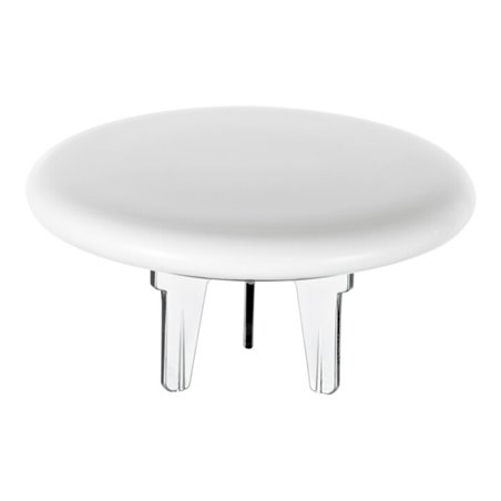 Keuco Ventilabdeckung Stageline d 80mm, Keramik, schwarz