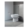 Duravit Stand-WC, Tiefspüler Set No. 1 mit WC-Sitz, Rimless, weiß