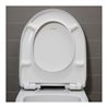 Duravit Stand-WC, Tiefspüler Set No. 1 mit WC-Sitz, Rimless, weiß