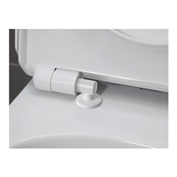 Duravit Stand-WC, Tiefspüler Set No. 1 mit WC-Sitz, Rimless, weiß