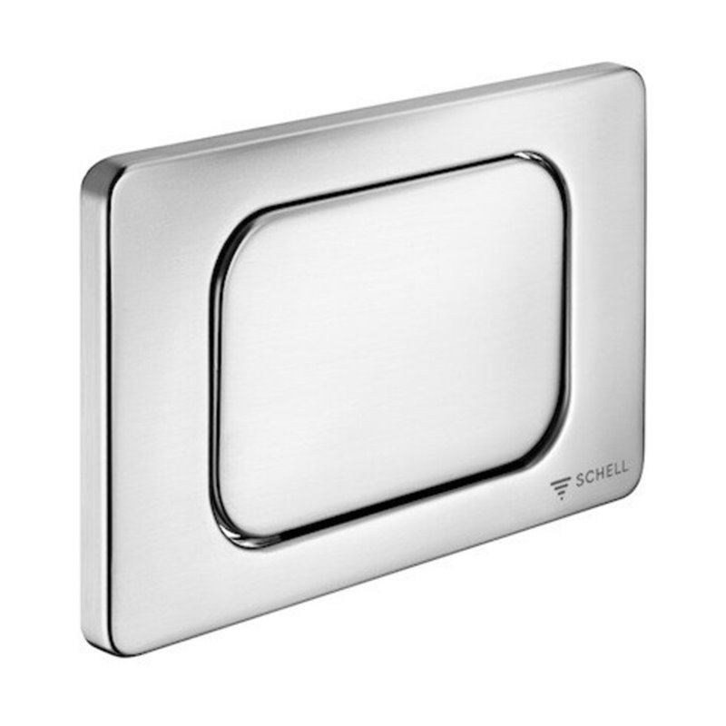 Schell WC-Betätigungsplatte Edelstahl, Start-Stopp