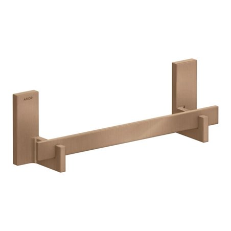 hansgrohe Haltegriff Axor Uni. Rectangular 340mm, Wandmontage, brushed red gold