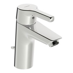 Hansa Waschtisch-Einhebelmischer HANSAPALENO XL m Ablaufgarnitur, Ausladung 110mm, chrom