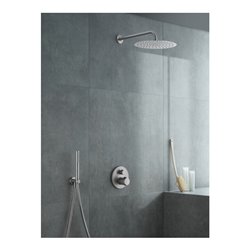 Duravit Stabbrause MinusFlow 187mm, Anschl.-G. G 1/2, rd, ES geb.