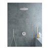 Duravit Stabbrause MinusFlow 187mm, Anschl.-G. G 1/2, rd, ES geb.